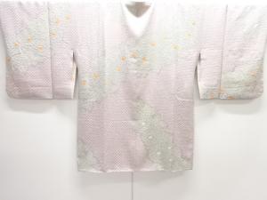 本総絞り　菊模様絵羽道行コート